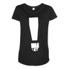 exclamation box Maternity Scoop Neck T-shirt