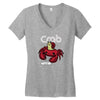 crab Women's V-Neck T-Shirt