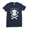 allergic to poison Ladies Fitted T-Shirt