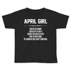 April Girl Hated By Many Toddler T-shirt