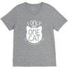 i only have one cat my cat has a few cat V-Neck Tee