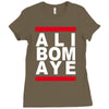 ali bomaye Ladies Fitted T-Shirt