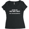 I Only Have Two Faults Funny T shirts Women's Triblend Scoop T-shirt