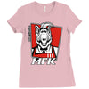 melmac fried kitten Ladies Fitted T-Shirt