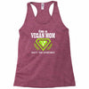 vegan mom's are superheroes! Racerback Tank