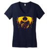 pixel phoenix Women's V-Neck T-Shirt