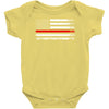 Vintage USA Flag Baby Onesie