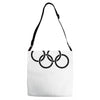 olympic rings Adjustable Strap Totes