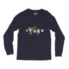 Femen with Flowers Long Sleeve Shirts