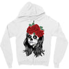 Skull Girl Zipper Hoodie