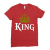 king Ladies Fitted T-Shirt