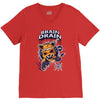 brain drain fox V-Neck Tee