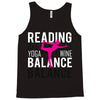 Reading Yoga Wine Balance Tank Top
