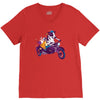 fast food V-Neck Tee