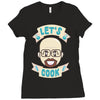 let's cook Ladies Fitted T-Shirt