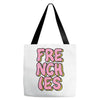 donut frenchies Tote Bags