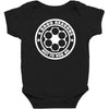 6 good reasons not to rob me Baby Bodysuit