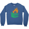 2016 dumpster fire (2) Crewneck Sweatshirt