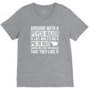 arguing with a psych major V-Neck Tee