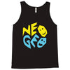 neo geo tribute yellow &amp; blue logo Tank Top