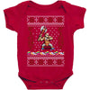 ugly sweater fight christmas t shirts Baby Bodysuit