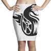 fangs dragon Pencil Skirts