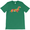 dachshund flower 2 T-Shirt