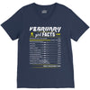 February Girl Facts Aquarius V-Neck Tee