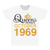 queens are born in october 1969 All Over Men's T-shirt