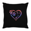 perfect dog love Throw Pillow