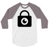 padlock eye 3/4 Sleeve Shirt