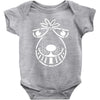 spacehopper ~ mens funny retro Baby Onesie