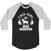 This Girl Loves Her Dogo Argentino 3/4 Sleeve Shirt