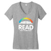read you dumb fuck Women's V-Neck T-Shirt