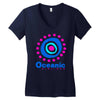 lost oceanic airlines Women's V-Neck T-Shirt