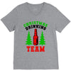 christmas drinking team V-Neck Tee