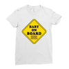 Baby on Board - Something, Something, but Ward! Ladies Fitted T-Shirt