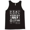 Born In July Tank Top