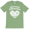 librarian if you my hands are full you should see my heart T-Shirt