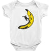 banana halfpipe Baby Bodysuit