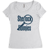 sherlock holmies Women's Triblend Scoop T-shirt