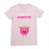 Creating a Lil Monster Baby Girl Ladies Fitted T-Shirt