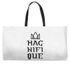 Magnifique With Crown Weekender Totes