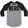 nerd (3) 3/4 Sleeve Shirt
