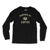 powered by coffee Long Sleeve Shirts