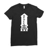 dannys apollo 11 sweater Ladies Fitted T-Shirt