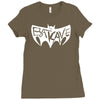 batcave goth logo Ladies Fitted T-Shirt