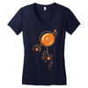 plutonium powers this shirt Women's V-Neck T-Shirt