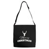 buck merry christmas Adjustable Strap Totes