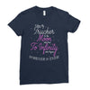 I Love My Trucker To The Moon And Back To Infinity And Beyond Forever Ladies Fitted T-Shirt